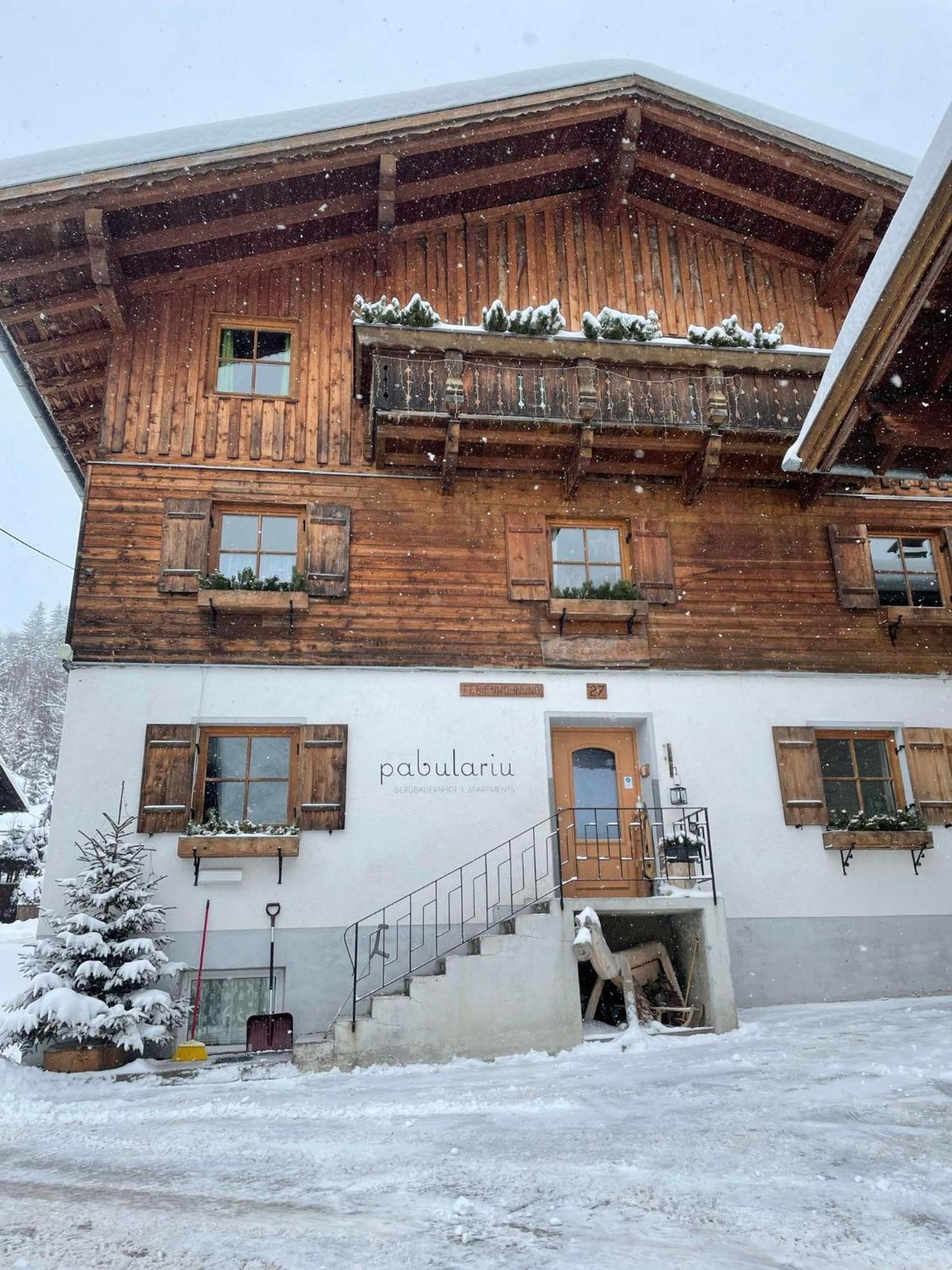 Bergbauernhof Pabulariu Vila Boden Exterior foto
